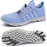 DLGJPA Women's Lightweight Quick Drying Aqua Water Shoes Athletic Sport Walking Shoes