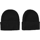 Amazon Essentials Men's Standard 2-Pack Knit Hat