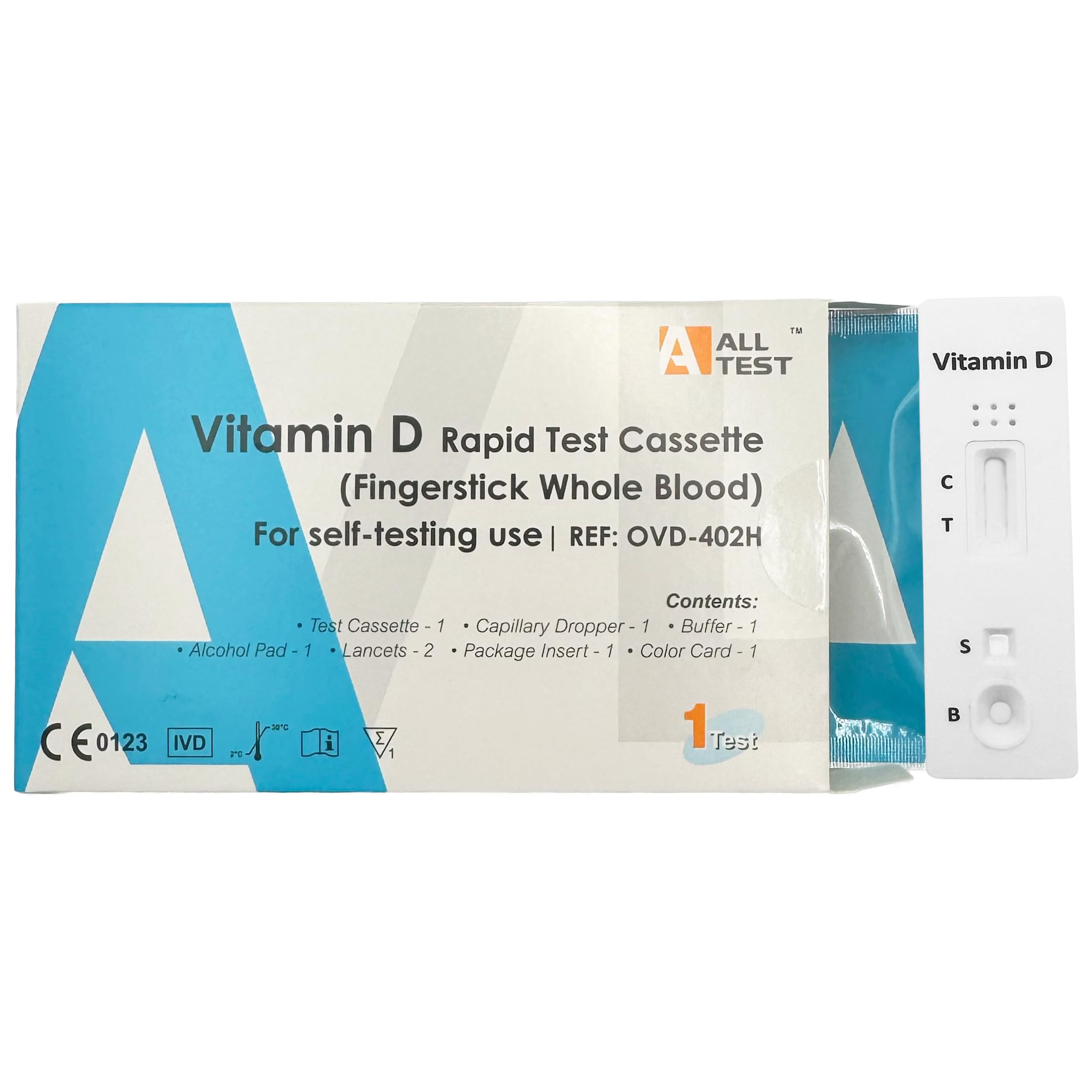 Vitamin D Test Kit Rapid Self-Test Vitamin D Health Test Kit