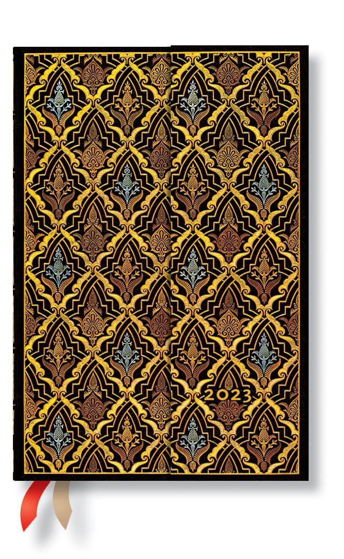 Paperblanks 12 Month Planners 2023 Destiny | Horizontal | Mini (100 × 140 mm)