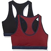 Tommy Hilfiger Womens Womens Bra Racerback Cotton Bralette, 2 Pack