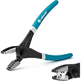 LIBRATON Multi-Directional Hose Clamp Pliers, Hose Clamp Removal Tool | Automotive Repair Plier for Fuel Lines Brake Line, Radiator Coolant Hose Clamp Pliers, Flexible Spring Hose Clamp Tool