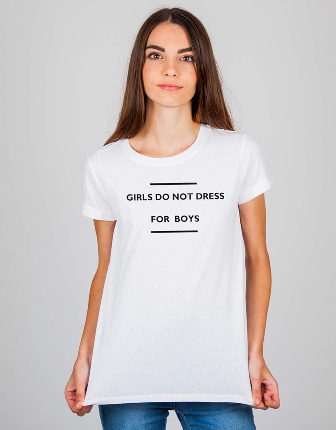 girls do not dress for boys t shirt