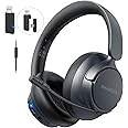 Amazon.com: IOAABEWN 2.4GHz Wireless Gaming Headset with 2-in-1 Type C ...
