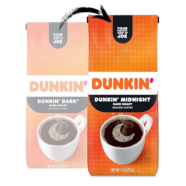 DUNKIN’ DONUTS DUNKIN’ DARK ROAST GROUND COFFEE (PACK OF 2)