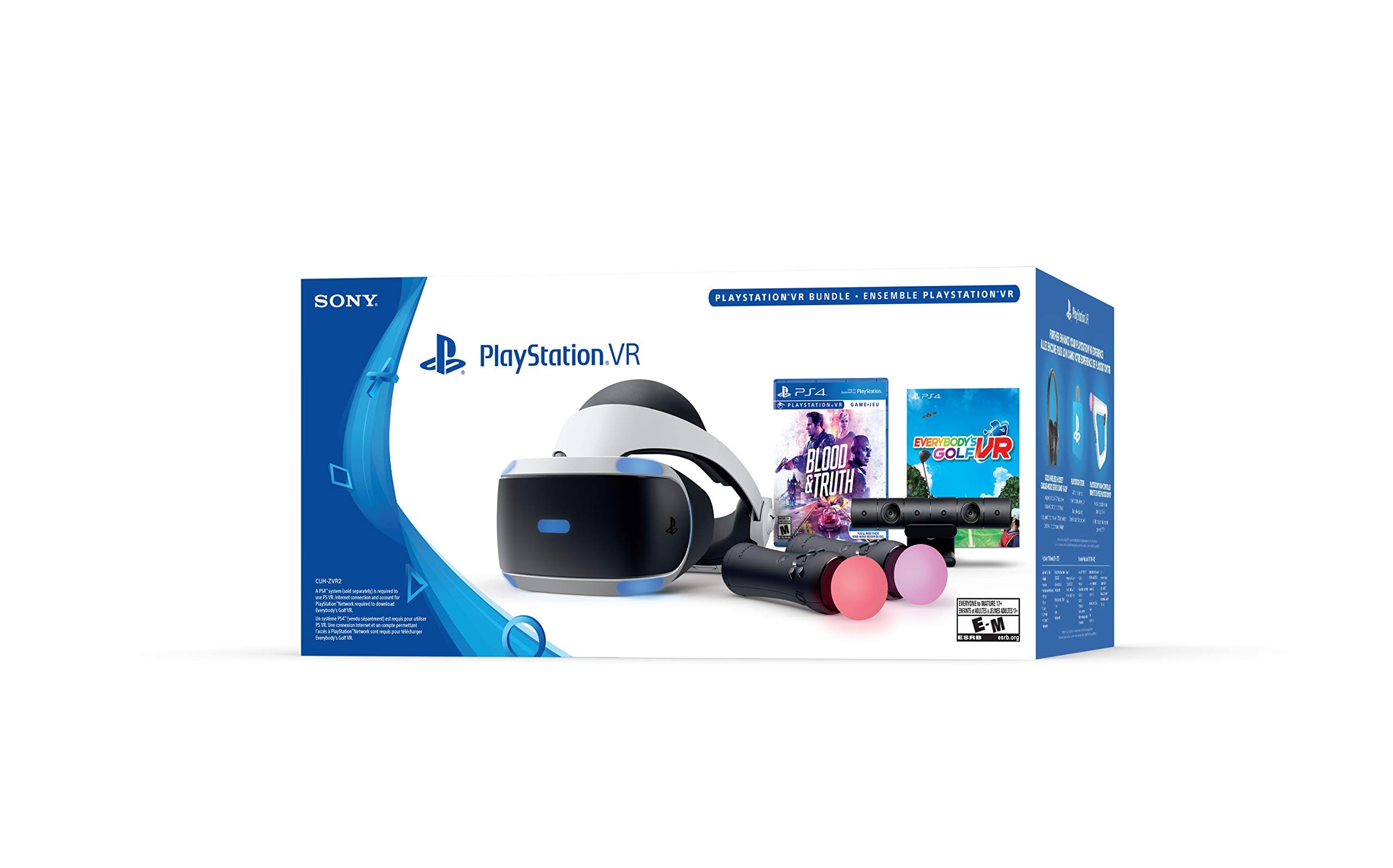 Playstation VR - Mega Blood + Truth Everybodys Golf Bundle (Renewed) [Video Game]