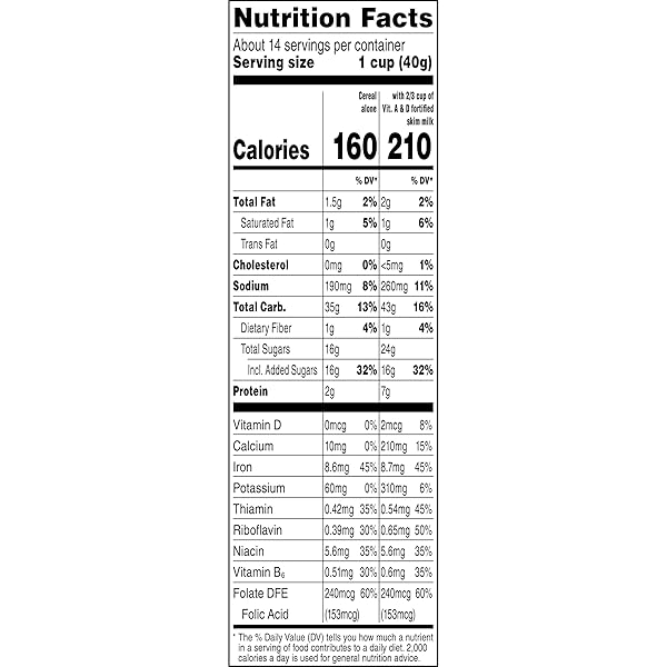 CAP’N CRUNCH BREAKFAST CEREAL, CINNAMON CRUNCH, 19.3OZ FAMILY SIZE BOX