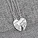 Mother & Daughter Pendant Necklace - 2x20'' Chain + 2 Necklace Pendants