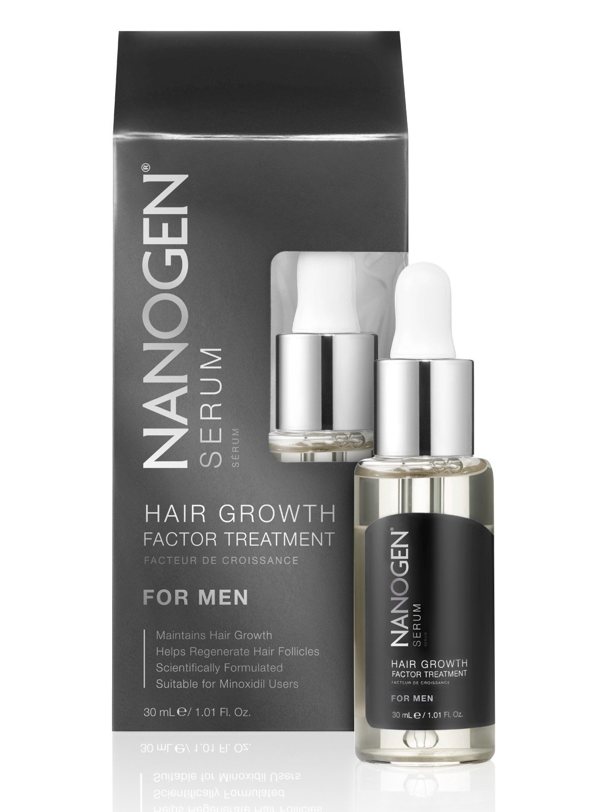 Hair Growth Factor Treatment Serum For Men 30ml By Nanogen Price