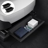 Spigen Under Seat Storage Box for Tesla Model Y Juniper [2 Pack] | Only Premium &amp; Performance (2026/25) | Hidden Organizer Tray [Waterproof &amp; Anti-Rattle]