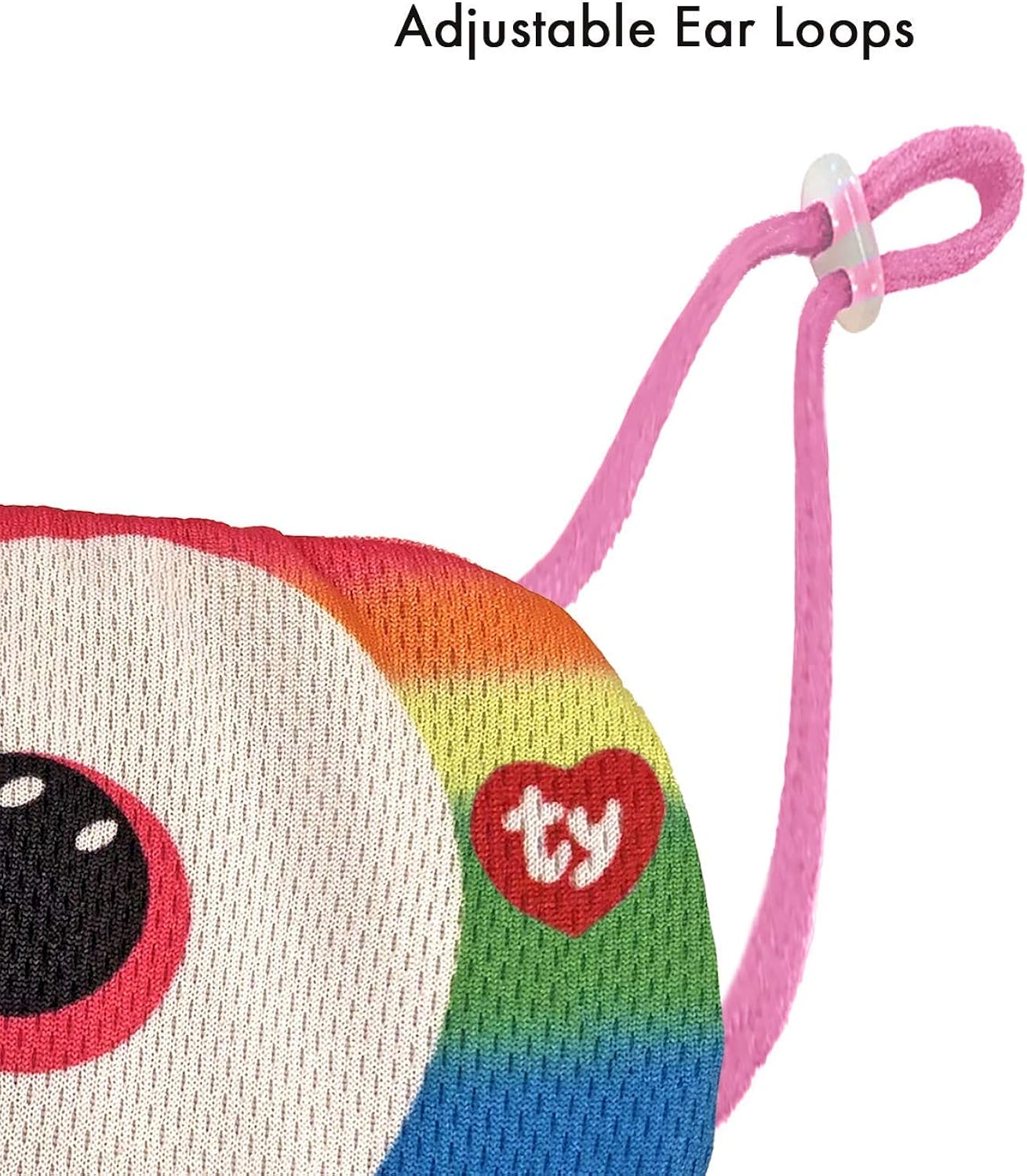 Ty UK Ltd Owen Owl Beanie Boo Face Mask, Multicoloured - Image 5