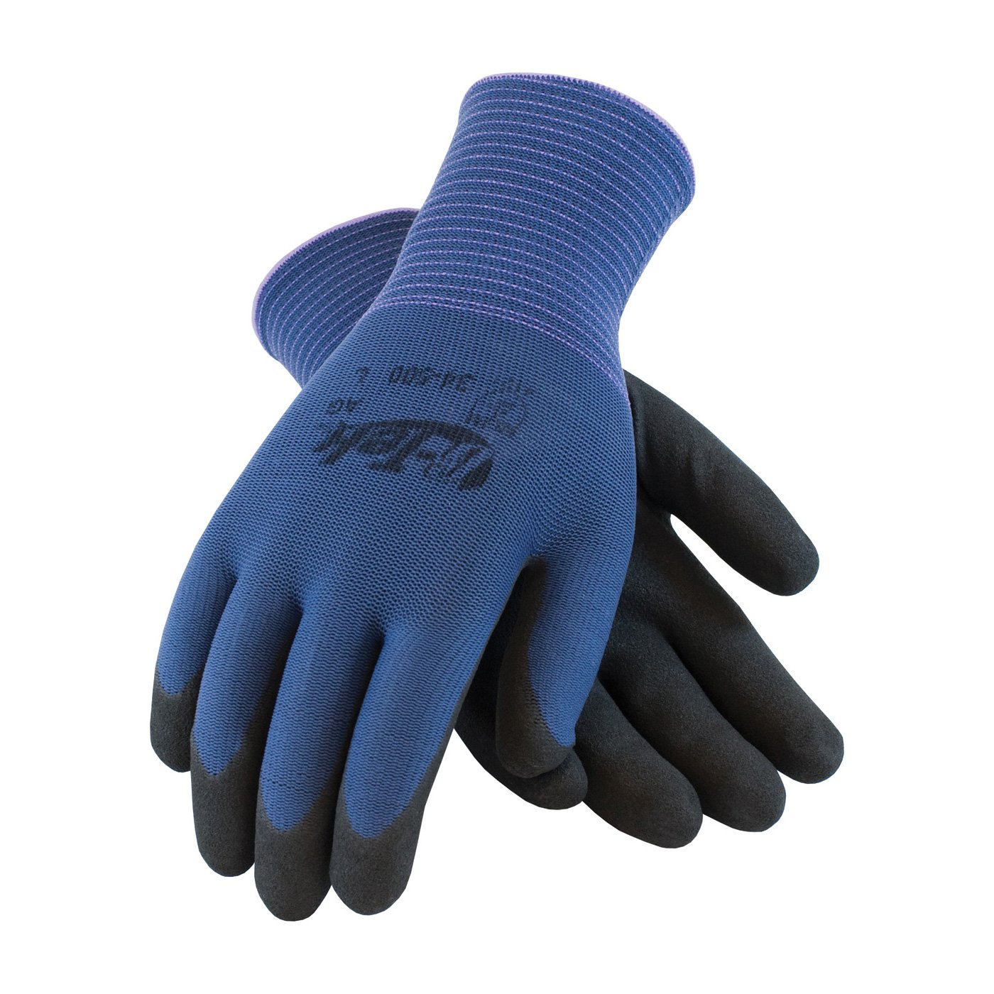 GTek AG 34500/XXL Seamless Knit Nylon Glove with Nitrile Coated Micro