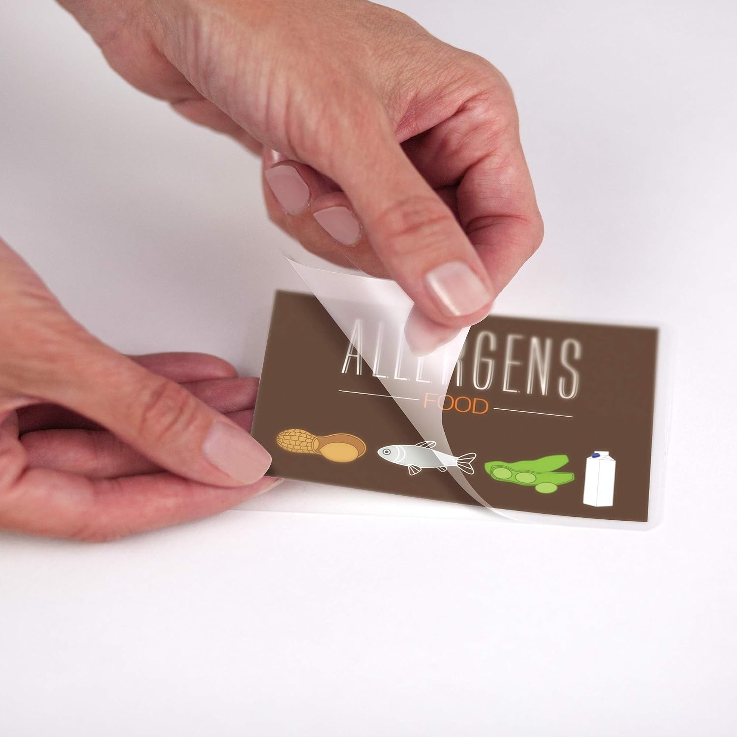 Fellowes Capture 54x86mm 125 Micron Glossy Laminating Pouches (Pack of 50), 125 microns, 54x86mm - 100 Sheets - Image 3