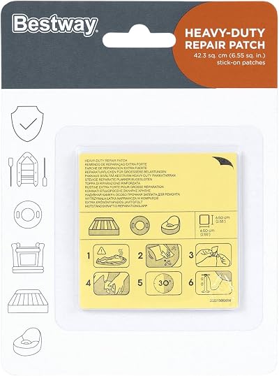Bestway Heavy Duty Repair Patch 10 Patches Underwater Pool Spa Repair Kit