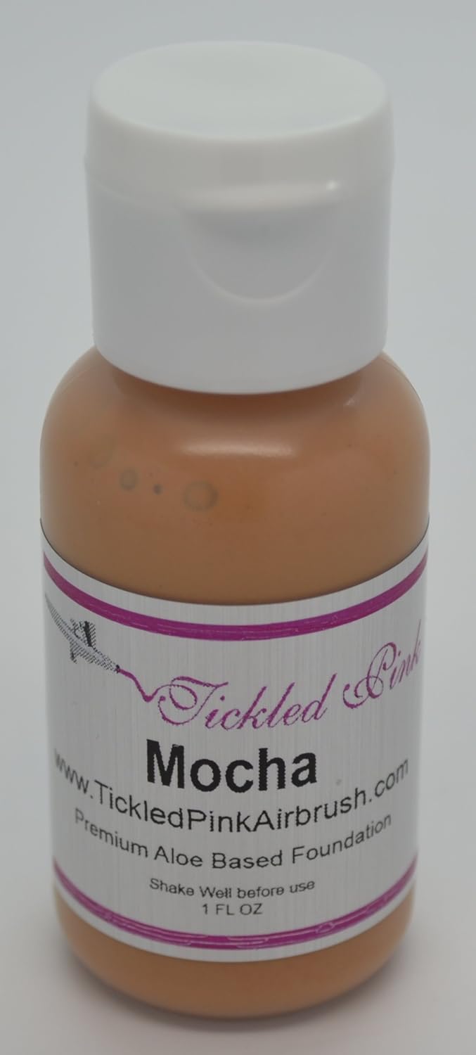 Tickled Pink Airbrush Aloe Foundation - Mocha (4OZ)