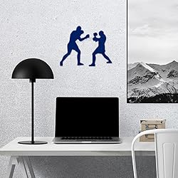 Transparent Decal Stickers of Boxers Boxing