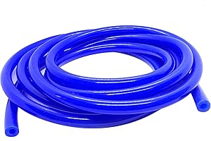 STEBER Silicone Hose Line Universal 5/8" (16mm) ID High Temperature 60 psi Max Pressure 15/16" OD Blue, 5 Feet