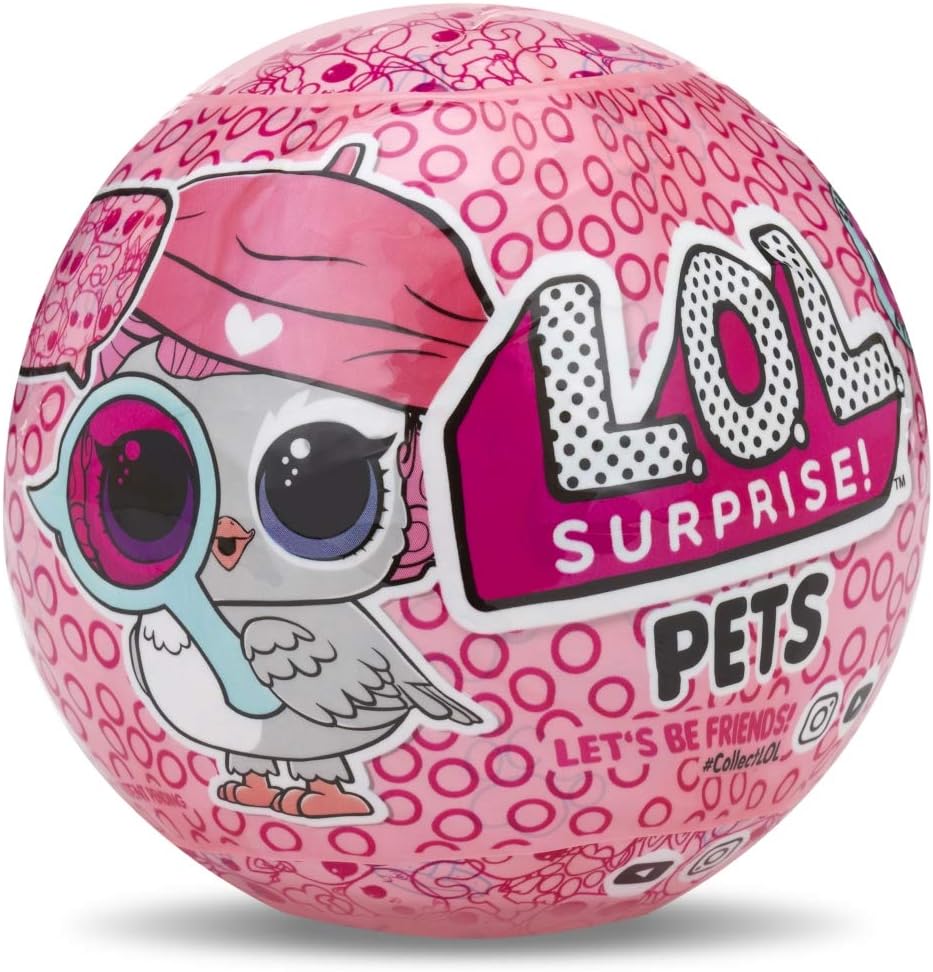 LOL Surprise Pets Serie Espía Mascota, 7 Sorpresas (Giochi Preziosi