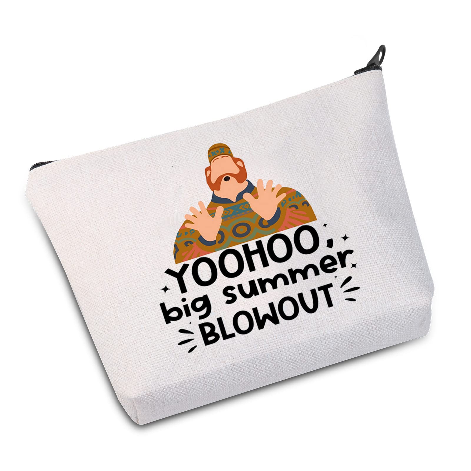 LEVLO Oaken's Cosmetic Make Up Bag Movie Quote Inspired Gift Yoohoo Big Summer Blowout Make Up Zipper Pouch Bag For Women Girls, Yoohoo Big Summer, Cosmetic Bag