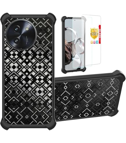 Aroepurt Case Compatible For Foxx Foxxd S67 5G Phone Case Stand Cover [with Tempered