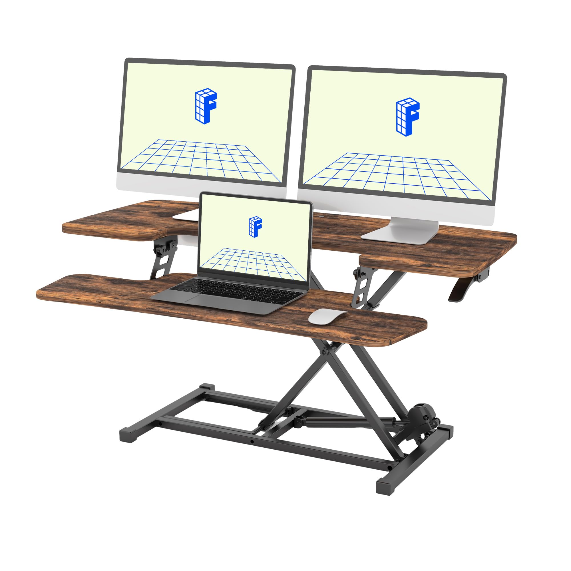 FLEXISPOT Standing Desk Converter 40in Sit to Stand