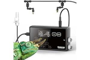 Fenocran Automatic Reptile Mister System, Reptile Humidifiers Smart Misting System, Chameleon Mister Automatic