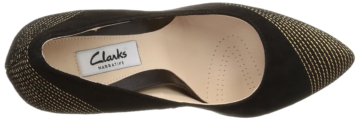 clarks women's always bright leather pumps