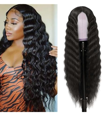 Pelucas afro rizadas cortas, 14'' Peluca negra ondulada rizada rizada con flequillo, pelucas Pelucas afro rizadas cortas, 14'' Peluca negra ondulada rizada rizada con flequillo, pelucas
