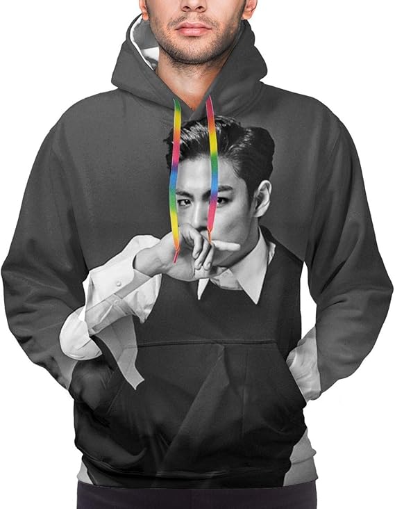 Amazon Co Jp Bigbang 長袖 パーカー おしゃれ 秋冬服カジュアル 付き シンプル カ メンズ 暖かい スウェット カップル 面白 プリント 通学 防寒 保温する スポーツ プルオーバー 男女兼用 服 ファッション小物