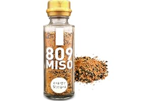 YAMASAN KYOTO UJI Japanese Furikake Seasoning, Rich Red Miso with Dried Bonito Flakes and Black Sesame (45g), Made in Japan,Sold by Japanese company