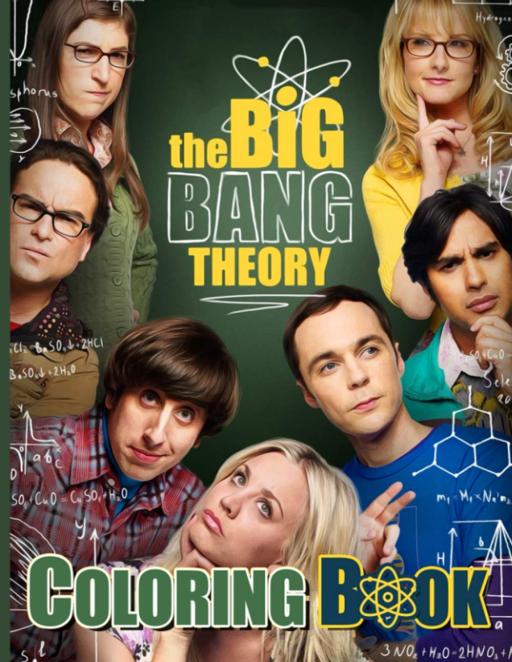 The Big Bang Theory Coloring Book The Big Bang Theory Enchanting Coloring Books For Kids And Adults True Gifts For Family Collins Aydin 9798690982157 Amazon Com Books