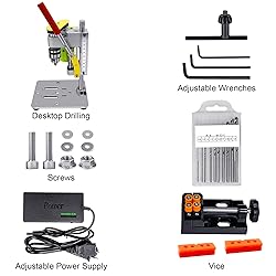 BERXOL Mini Drill Press, Benchtop Drill