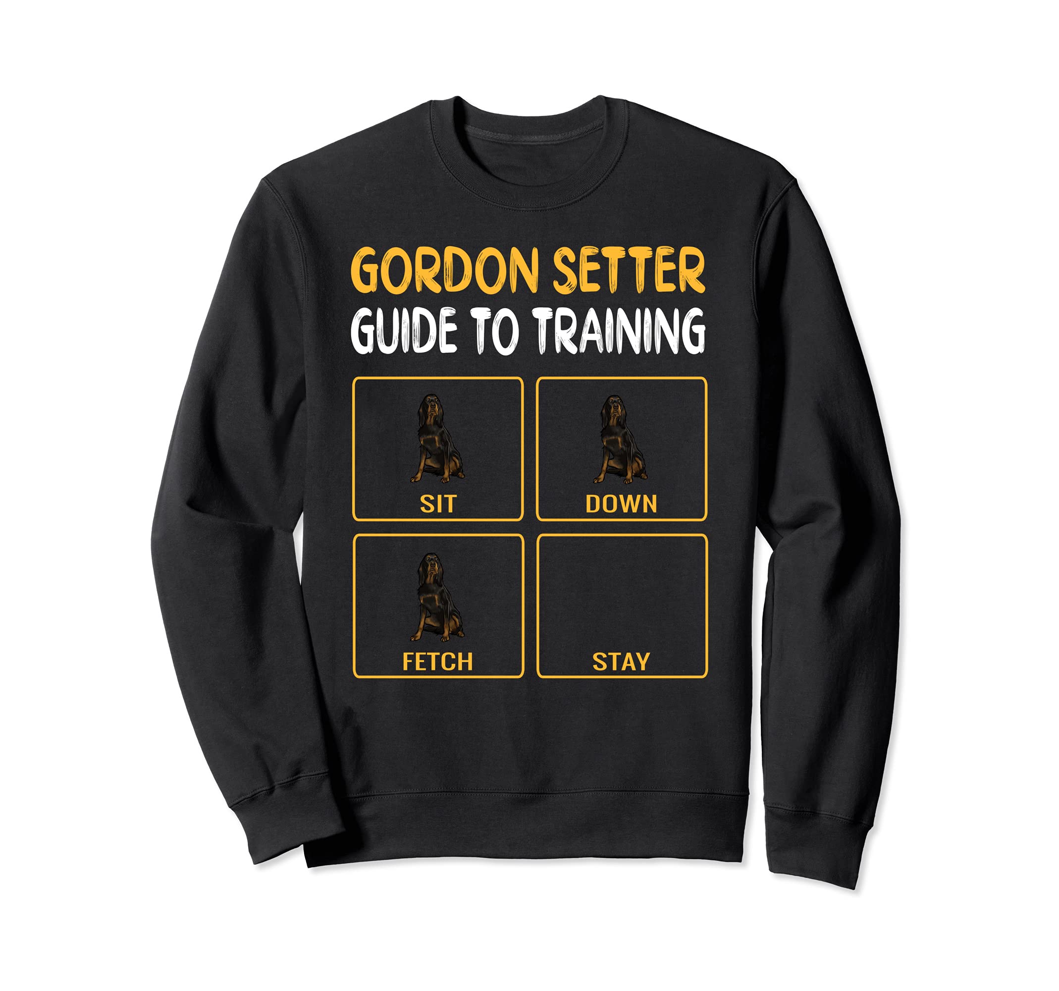 Funny Gordon Setter Guide To Training Dog Obedience Sweatshirt