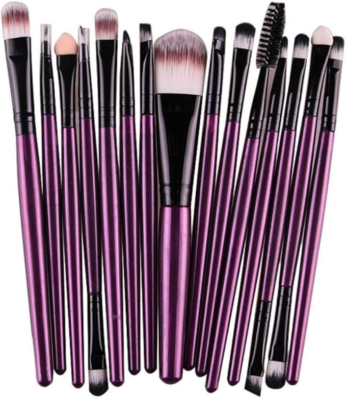 Makeup Brushes, 15 pcs/Sets Eye Shadow Foundation Eyebrow