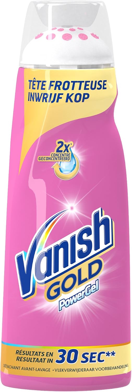Vanish Powergel Gold Oxi Action Fabric Stain Remover Pre-wash Colours 200 ml, 200 ml (Pack of 1) - Image 4