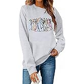 BEBNKGK Magical Sweatshirt Women Magic Embroidered Princess Sweatshirts Cute Family Vacation Shirt Crewneck Long Sleeve Top