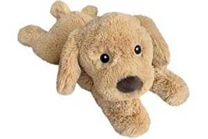 Cuckool Golden Retriever Stuffed Animals, Microwavable Stuffed Animals Heating Pad for Cramps, Pain Stress Relief, Heatable Coolable Lavender Scented Plush Toy for Anxiety, Women & Kids Bedtime