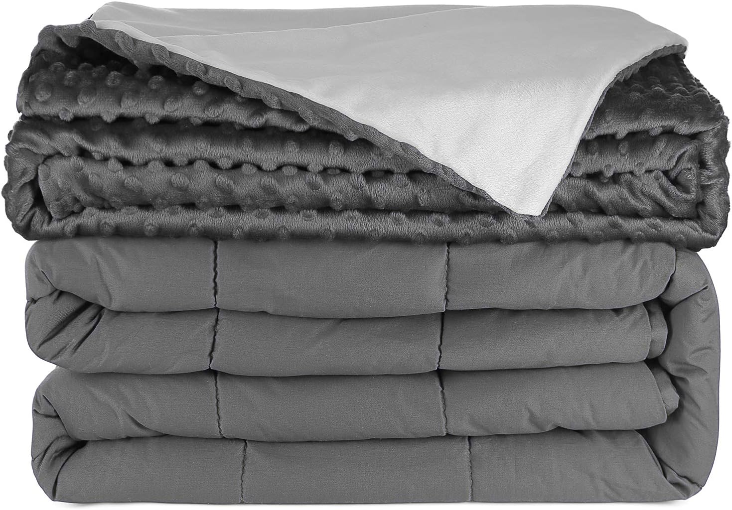 Nestl Bedding Heavy Weighted Blanket for Adults 15lbs Luxurious Plush