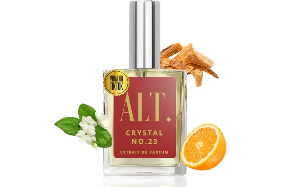 ALT. FRAGRANCES Crystal No. 23 Extrait de Parfum Unisex Perfume Inspired by Baccarat Rouge 540 Perfume 60ml