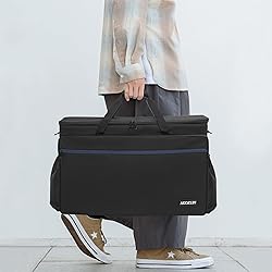 AKOZLIN Padded DJ Controller Mixer Bag Fit For