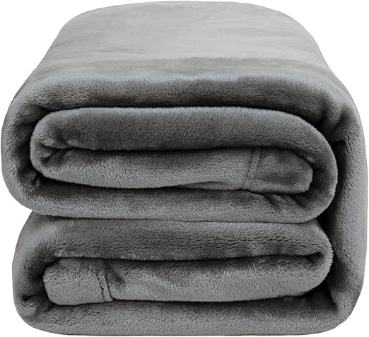 Amazon Com Bedsure Flannel Fleece Throw Blanket 400gsm Super