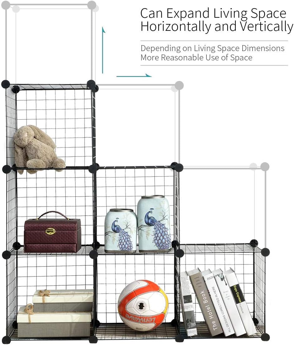 Larger Cubes 35cm vs. 30cm BRIAN & DANY 12Cube Wire Storage Cubes DIY