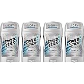 Speed Stick Power Anti-Perspirant Deodorant Unscented 3 oz (Pack of 4)