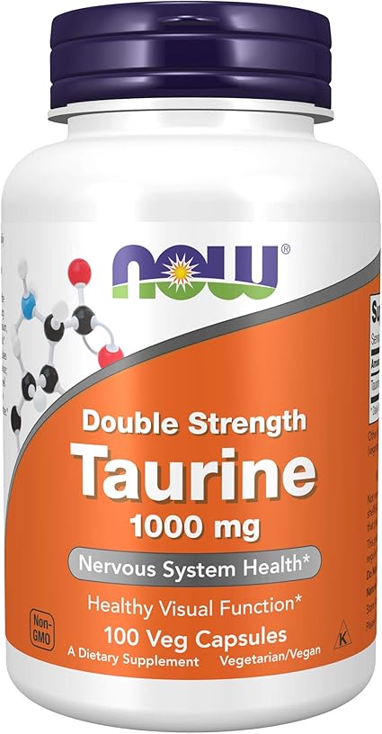 Taurina (100 caps)  (1000mg) Now Sports