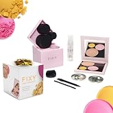 FIXY Makeup Repair Kit - Repressing tool for Eyeshadows, Blush &amp; Highlighter or Depot | Organize Makeup Round Pans in Makeup Palette with Mirror | Makeup Artist Must Haves