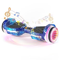 SIMATE Scooter, Colorful LED Light-Up