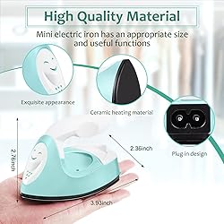 Honoson Mini Craft Iron Mini Heat Press Small Iron