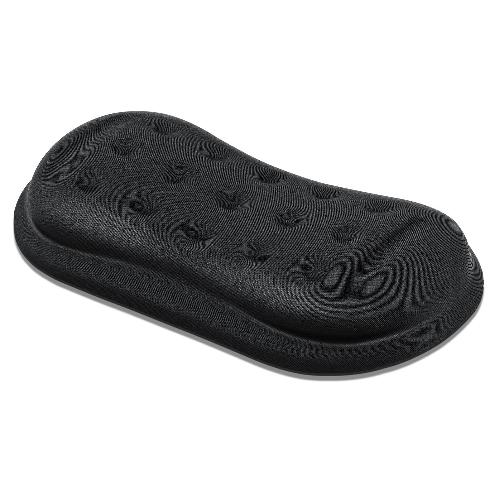 Photo 1 of VANKEY Large Mouse Wrist Rest, Soft Memory Foam Wrist Pad for Mouse, Mouse Wrist Support Pad for Office Work, PC Gaming, Wrist Pain Relief (Black)