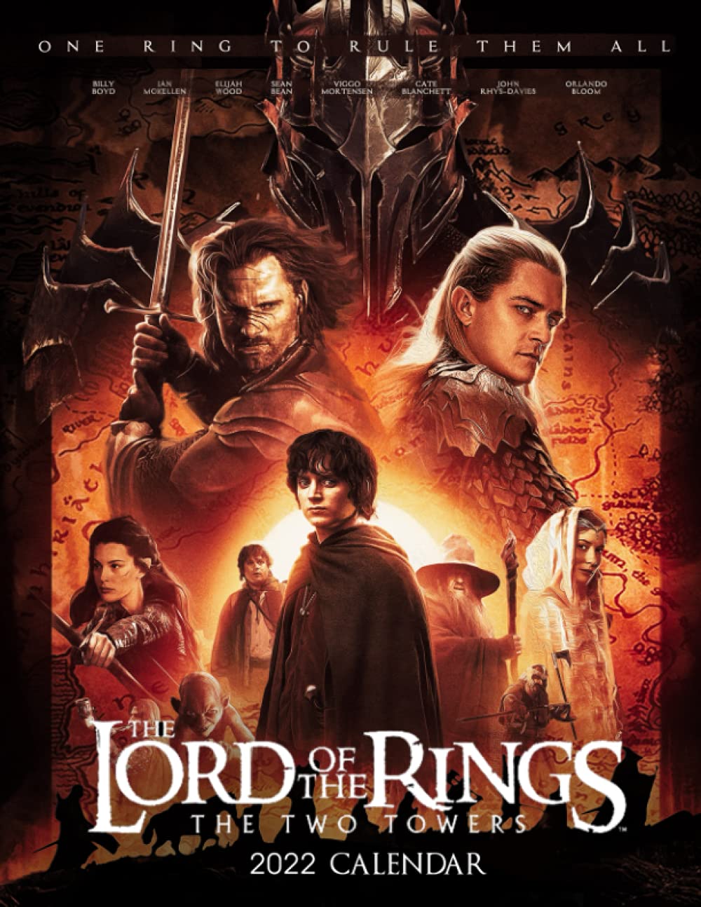 Lord Of The Rings Calendar 2023 The Lord Of The Rings Calendar 2022: 2022-2023 Calendar Planner - 18 Months  - Movie Tv Series Films Gifts Boys Girls Kids And All Fans: Publishing,  Frtyu: 9798477461493: Books