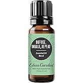 Edens Garden Diffuse Inhale Repeat Essential Oil Synergy Blend, 100% Pure Therapeutic Grade (Undiluted Natural/Homeopathic Aromatherapy Scented Essential Oil Blends) 10 ml
